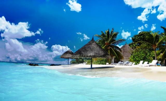 Pantai Paling Indah dan Mempesona - Pantai Maldives